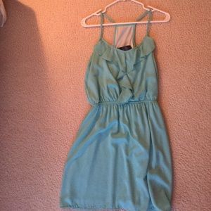 Francesca's blue semi racerback dress