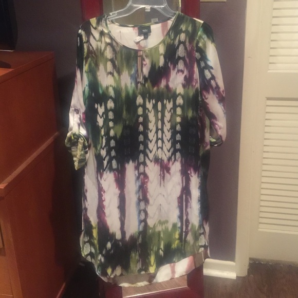 Artsy dress from Mossimo.