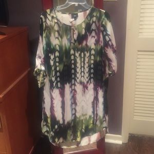 Artsy dress from Mossimo.