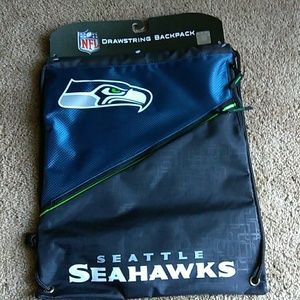 BRAND NEW Seattle Seahawks String Backpack