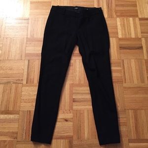Jcrew black wool mini pants