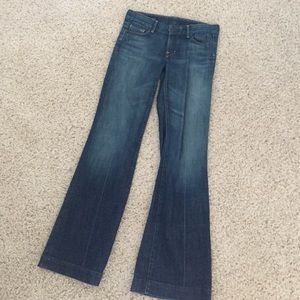 Citizen of Humanity wide leg denim-like new!