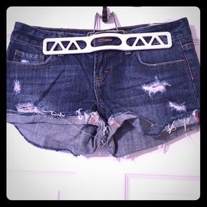 PINK Victoria's Secret jean shorts.