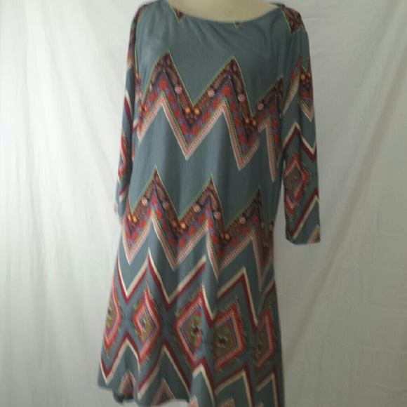 NWOT Multi color tunic