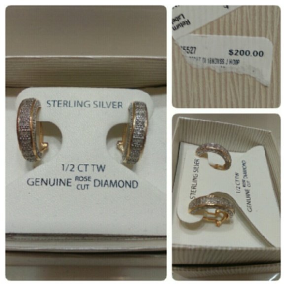 Diamond earrings