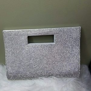 Rhinestone Studded Evening Clutch