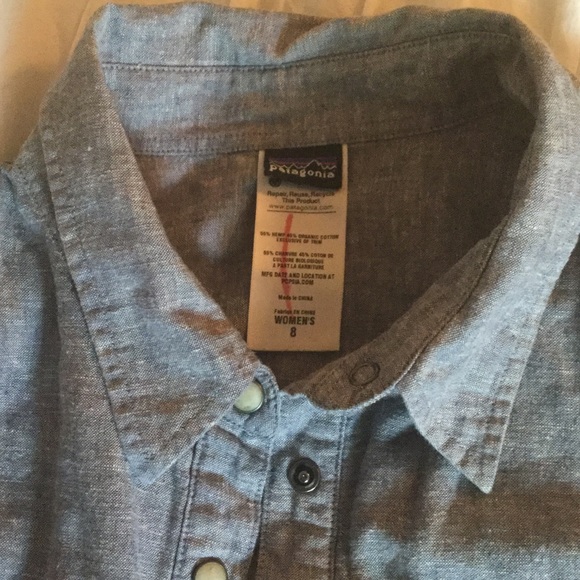 Patagonia denim shirt