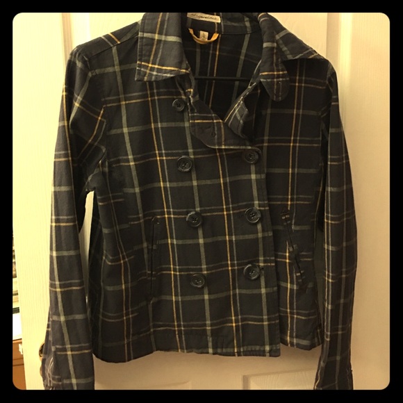 Plaid light blazer