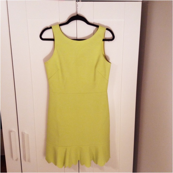 Scalloped J. Crew Dress
