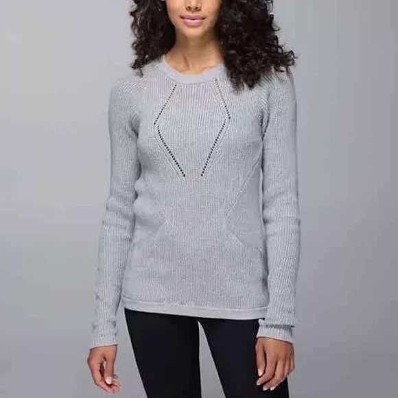 🍋 Lululemon The Sweater The Better Cable Knit