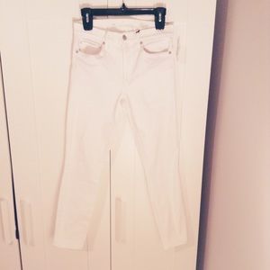 Gap White Skinny Jeans