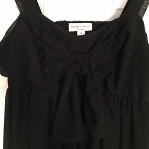 Liz Lange maternity black dress