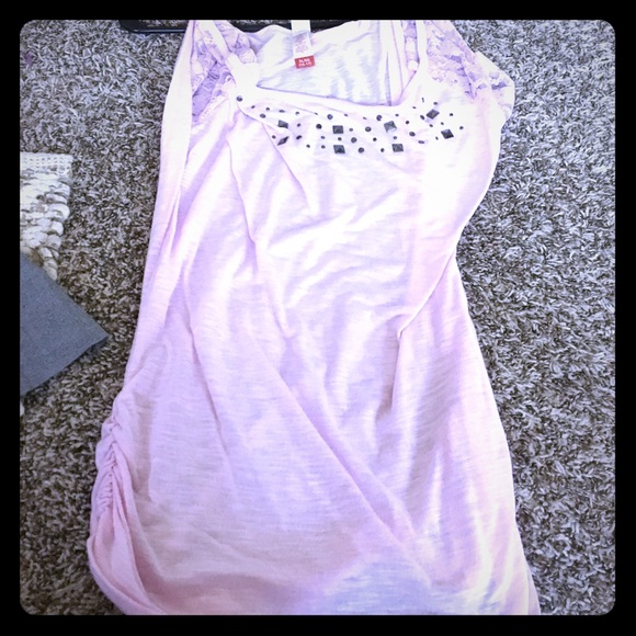 Pink top