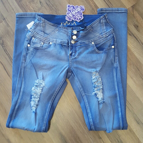 High waist skinny jeans - Picture 2 of 4