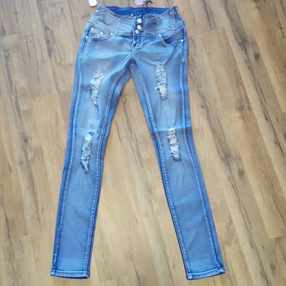 High waist skinny jeans - Picture 4 of 4