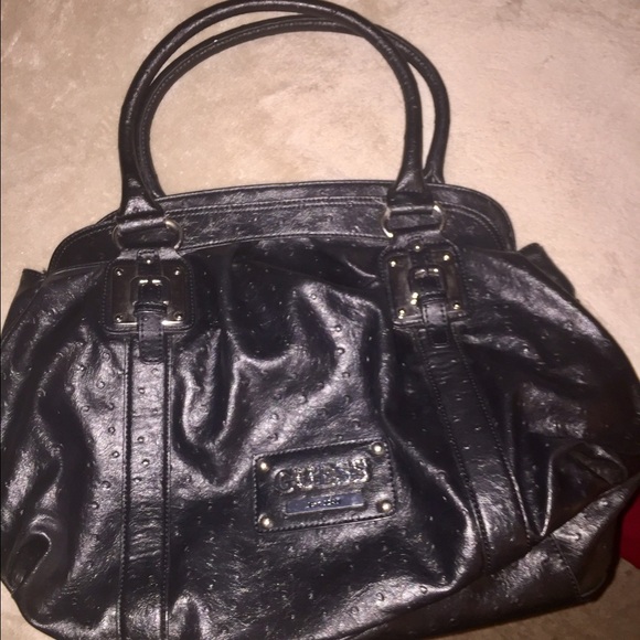 Guess ostrich purse