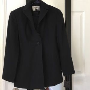 new Kasper A.S.L. petite 2p suit jacket / blazer