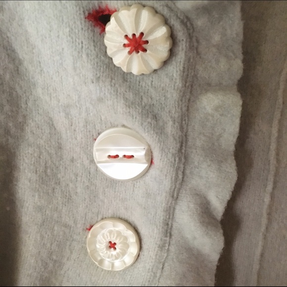 Anthropologie light blue ruffle jacket - Picture 3 of 4