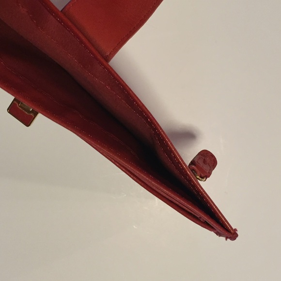 Red Leather Wallet - Picture 3 of 3