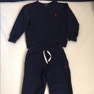 Polo Ralph Lauren boys sweatshirt and sweatpants
