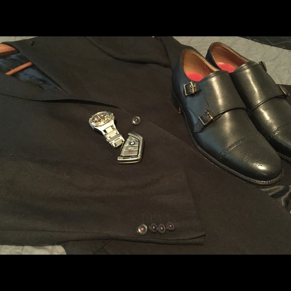 MEN'S JACKET Le Gioventu/Slim 40R Black