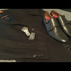 MEN'S JACKET Le Gioventu/Slim 40R Black