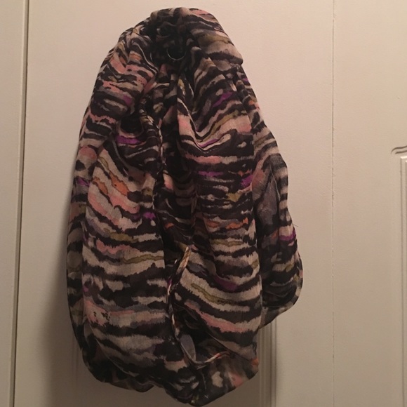 Infinity scarf.