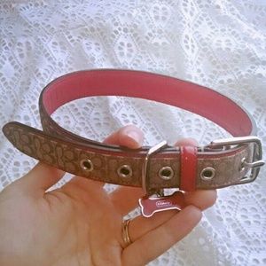 💜SUPER SALE💜 Coach dog collar