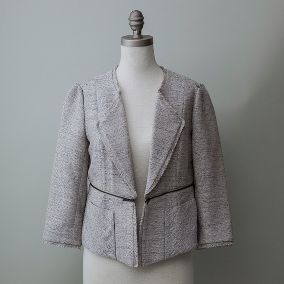 Classique Entire Chic Blazer with Zipper - Picture 1 of 3