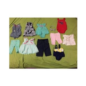 11 piece lot of Newborn and 0-3 month