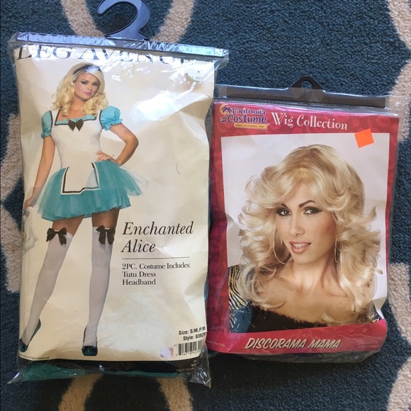 Alice in Wonderland costume + Blonde wig - Picture 1 of 4