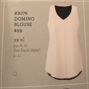Domino blouse