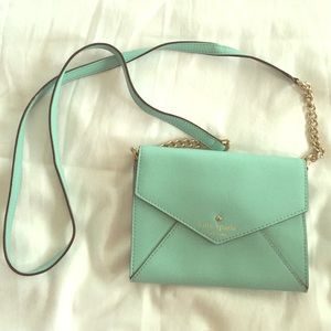 Tiffany blue Kate Spade purse