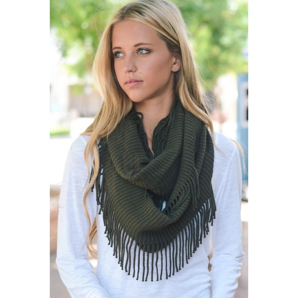 •Buy 2 Get 1 Free•Cuddle Love Burgundy Scarf - Picture 2 of 4