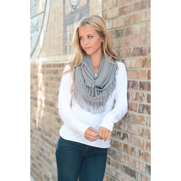 •Buy 2 Get 1 Free•Cuddle Love Burgundy Scarf - Picture 3 of 4