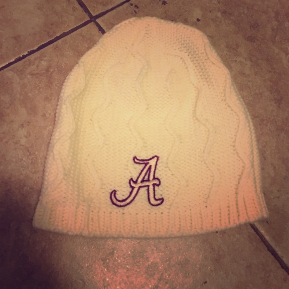 Ivory Alabama Woven Beanie