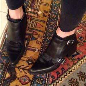 Sam Edelman black booties