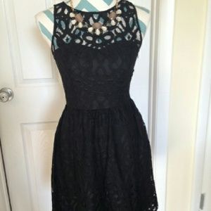 Black lace LC dress