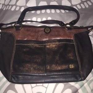 Brown leather Sak