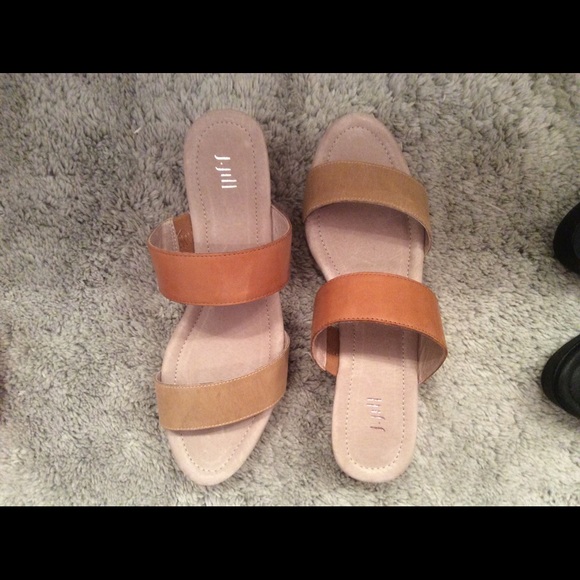 JJill Sandals, worn once!
