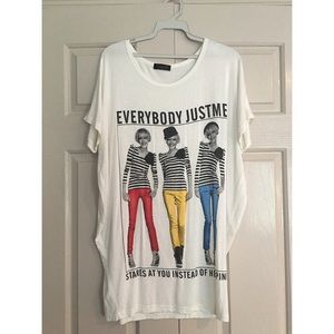 Oversized T-Shirt Dress