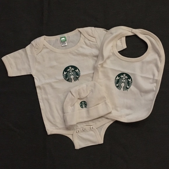 starbucks baby onesie