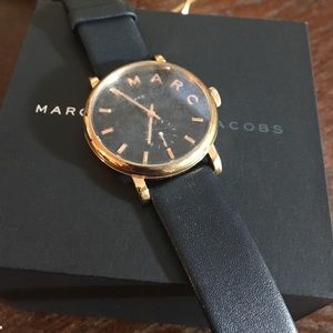 Marc by Marc Jacobs leather watch