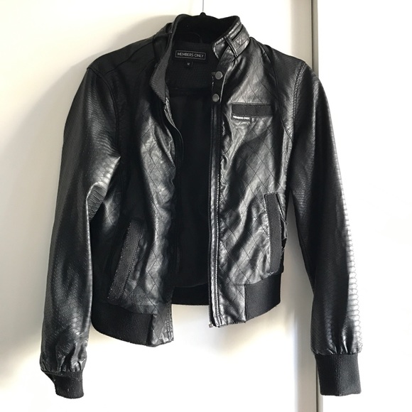 Members Only Leather Jacket