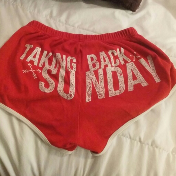 Taking Back Sunday booty shorts