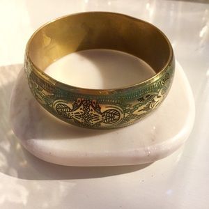 ✨beautiful turquoise gold bracelet✨