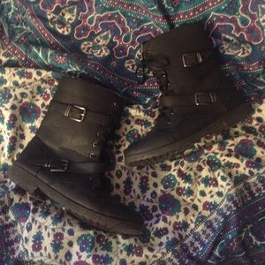 Forever21 combat boots