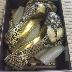 Heels from bakers, size 10