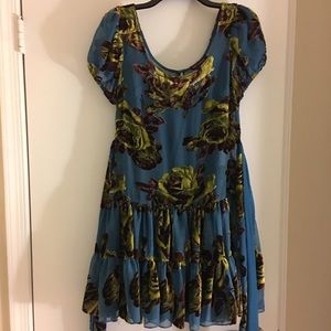 Betsey Johnson Velvet Burnout Dress