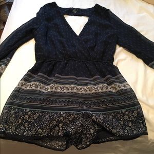Rue 21 long sleeve romper!